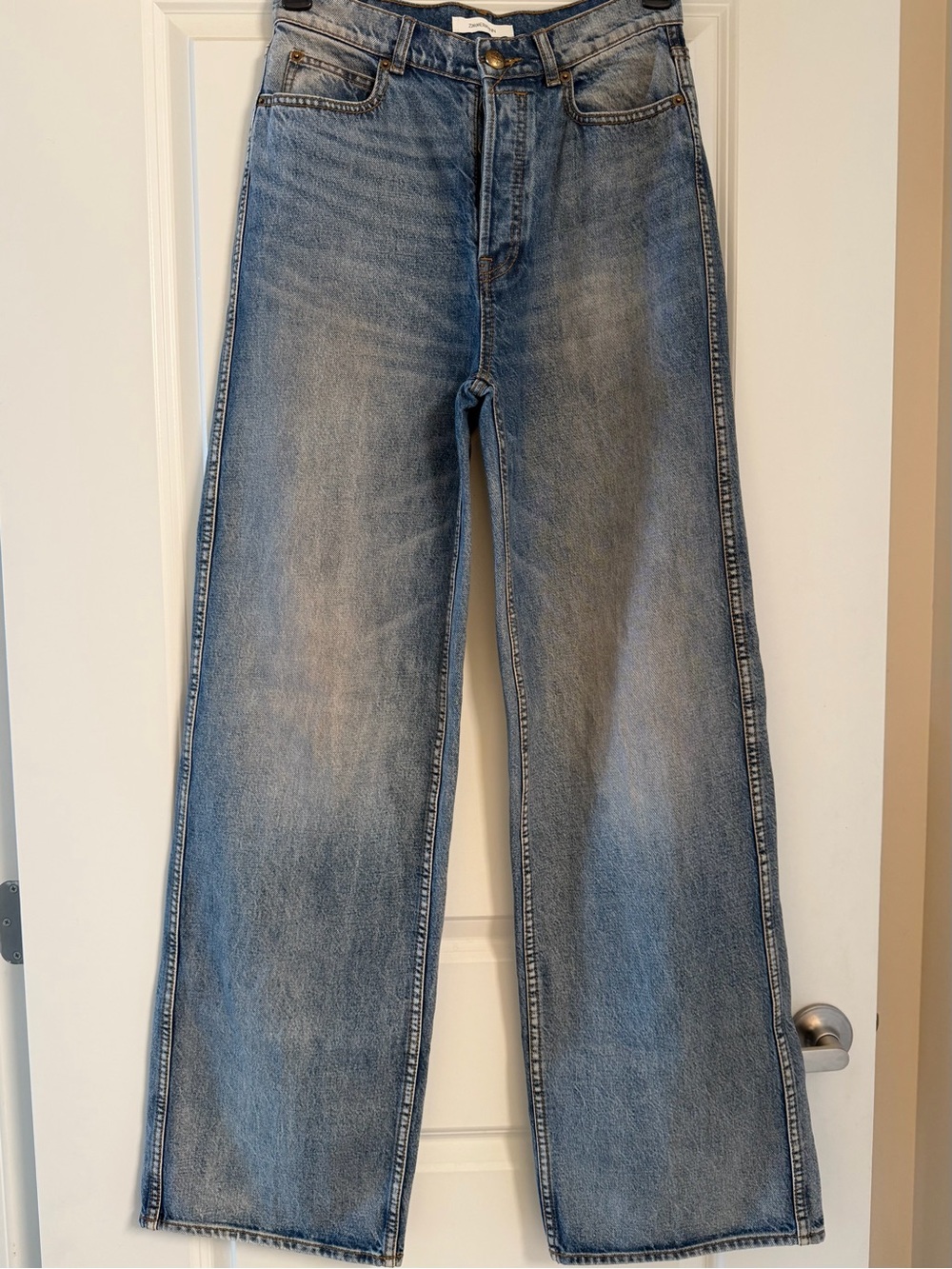 Zimmermann Women’s Bootcut Jeans - Light Blue Wash - Picture 1 of 6